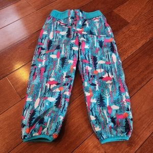 Girls Patagonia reversible snow pants 4T